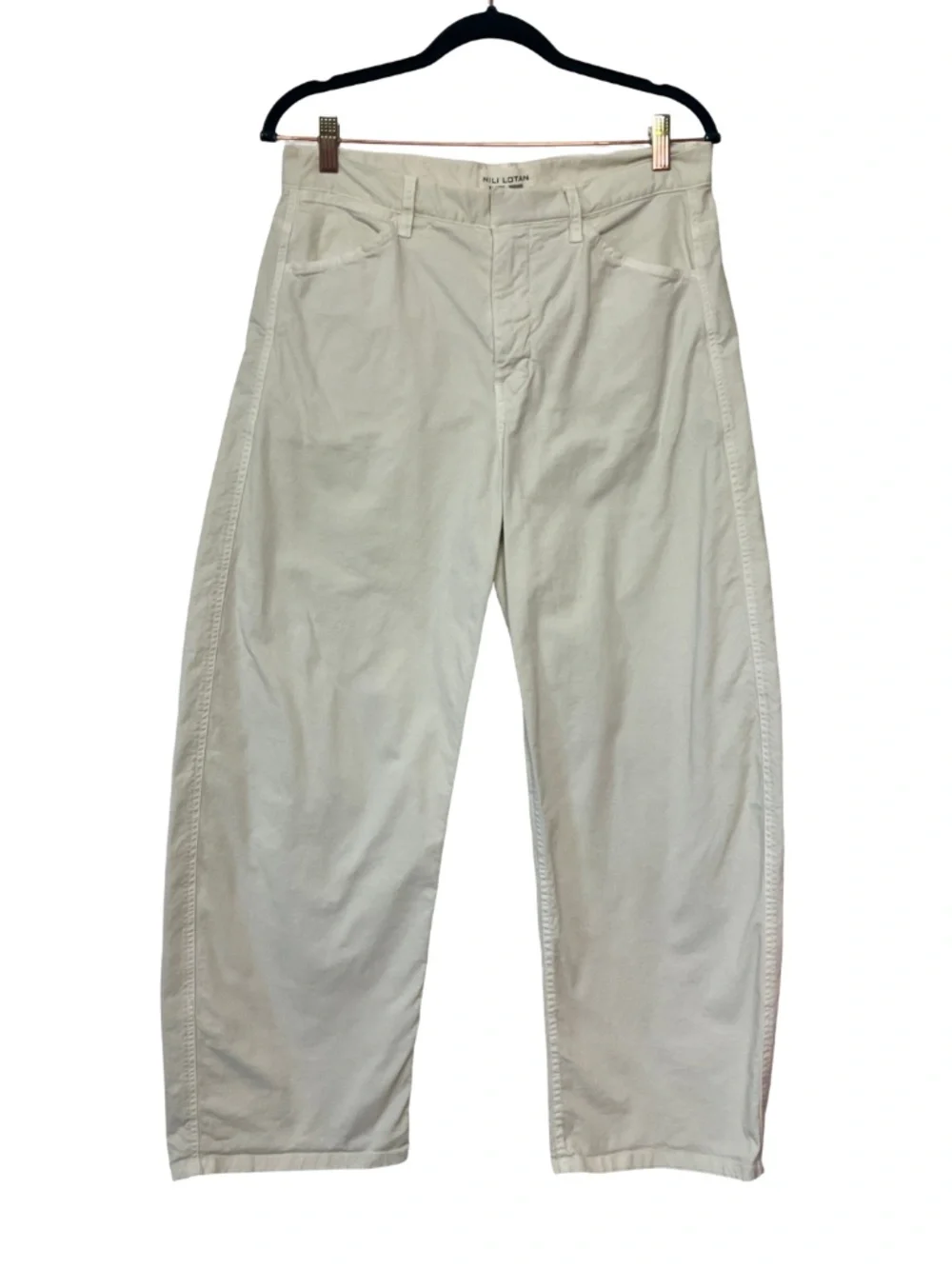 Nili Lotan Tribeca Barrel Pants - Picture 4 of 14